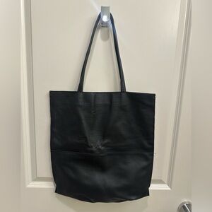 Elegant Black Tote Bag